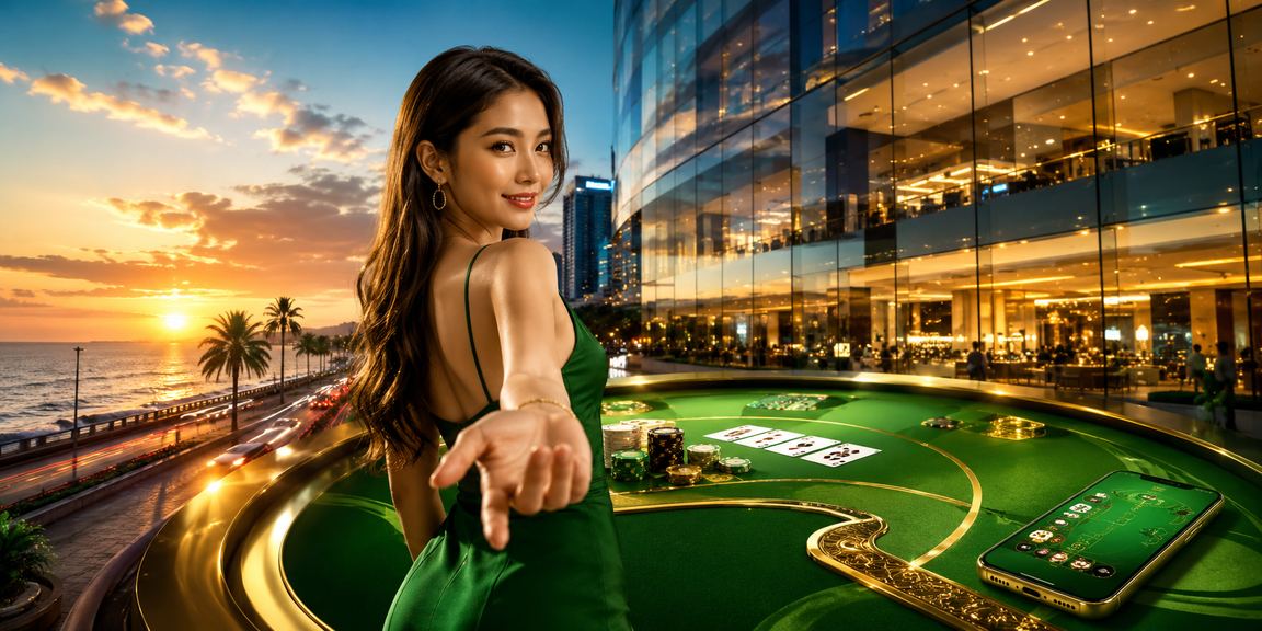 Permainan baccarat kasino langsung gaya Kuantan di 909